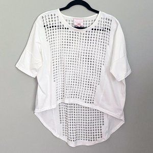 Romeo & Juliet Couture Fishnet Shirt